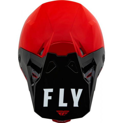 Casque enfant FLY RACING Formula CP Slant - rouge/noir/blanc