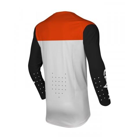 Maillot SEVEN Vox Aperture - blanc/orange