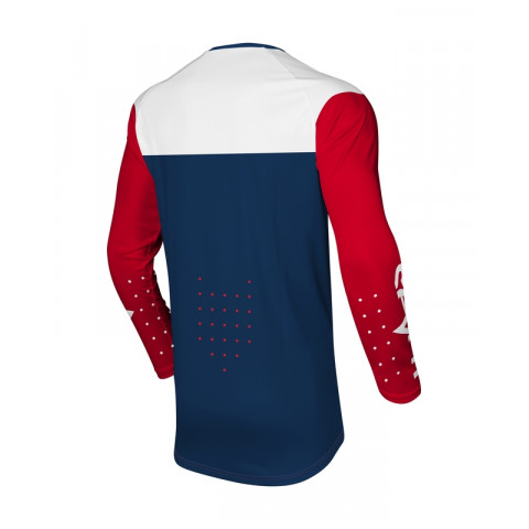 Maillot SEVEN Vox Aperture - rouge/Navy