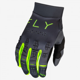 Gants FLY RACING Evolution DST - Ice Grey/anthracite/vert fluo