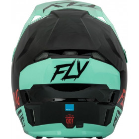 Casque enfant FLY RACING Formula CP S.E. Rave - noir / mint / rouge