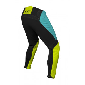 Pantalon SEVEN Vox Aperture junior - jaune fluo/bleu