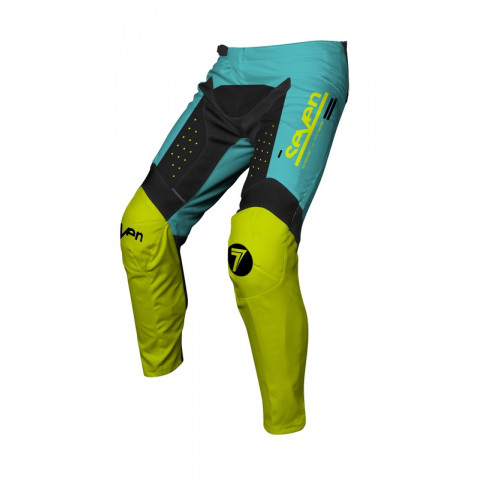 Pantalon SEVEN Vox Aperture junior - jaune fluo/bleu