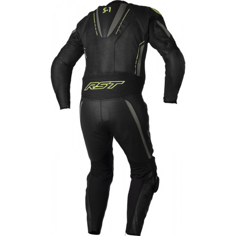 Combinaison RST S-1 CE cuir - jaune fluo