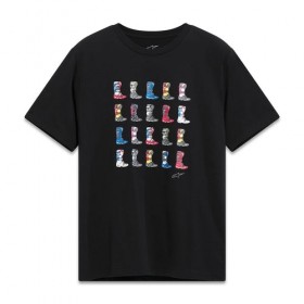 MANY CSP  SS TEE BLACK