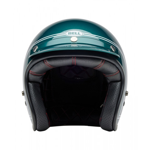 Casque BELL Custom 500 - Steve McQueen Riverside Metallic Green