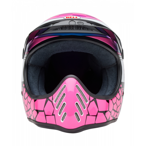 Casque BELL Moto-3 - Deathspray Gloss Pink Purple