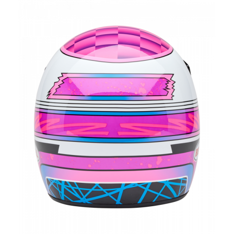 Casque BELL Moto-3 - Deathspray Gloss Pink Purple