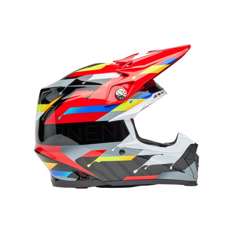 Casque BELL Moto-9S Flex - Renen Nova Gloss Black/Red