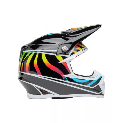 Casque BELL Moto-9S Flex - Drift Gloss Black Multi