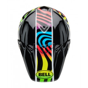 Casque BELL Moto-9S Flex - Drift Gloss Black Multi