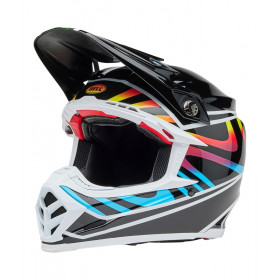 Casque BELL Moto-9S Flex - Drift Gloss Black Multi