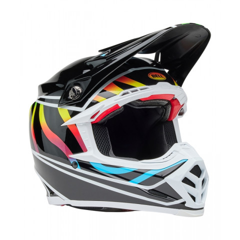 Casque BELL Moto-9S Flex - Drift Gloss Black Multi