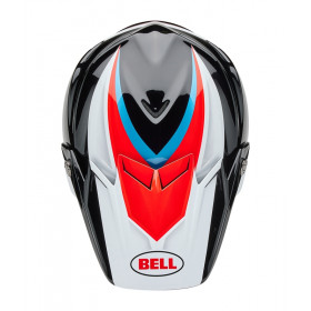 Casque BELL Moto-9S Flex - Merchant Gloss Red/Black