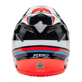 Casque BELL Moto-9S Flex - Merchant Gloss Red/Black