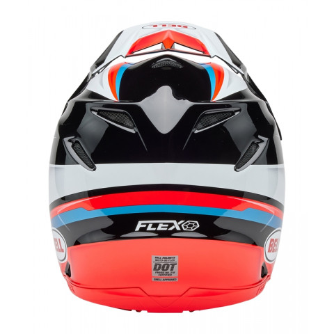 Casque BELL Moto-9S Flex - Merchant Gloss Red/Black