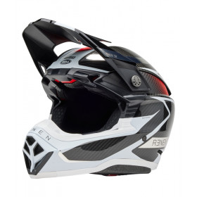 Casque BELL Moto-10 Spherical Mips - Fasthouse Renen Raycon Matte Gloss Black/White