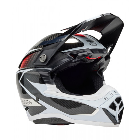 Casque BELL Moto-10 Spherical Mips - Fasthouse Renen Raycon Matte Gloss Black/White