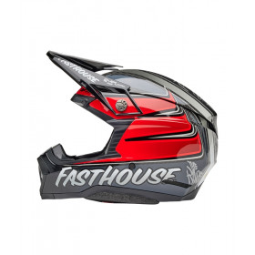 Casque BELL Moto-10 Spherical Mips - Fasthouse DITD 25 Gloss Gray/Red