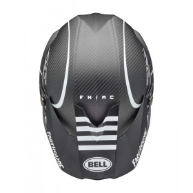 Casque BELL Moto-10 Spherical Mips - Fasthouse Raven Matte Black/White