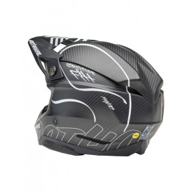 Casque BELL Moto-10 Spherical Mips - Fasthouse Raven Matte Black/White