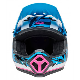 Casque BELL MX-9 Mips - Breakdance Gloss Blue/Pink