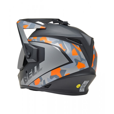 Casque BELL MX-9 Adventure Mips - Mesa Matte Black Orange Camo