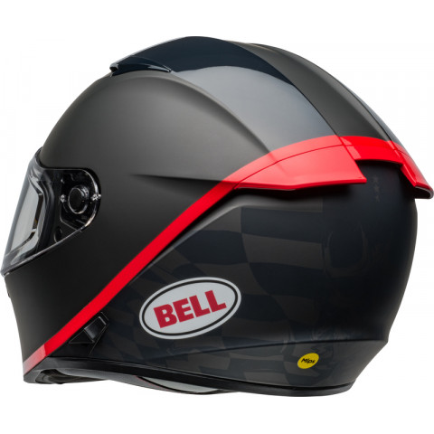 Casque BELL Lithium Mips - Hartluck Matte/Gloss Black/Red