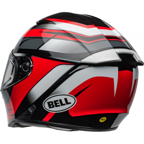 Casque BELL Lithium Mips - Podium Gloss Black/Red