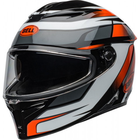 Casque BELL Lithium Mips - Podium Gloss Black/Orange