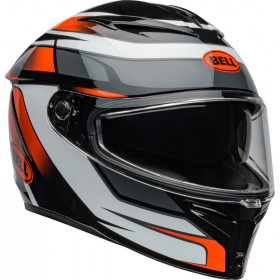 Casque BELL Lithium Mips - Podium Gloss Black/Orange