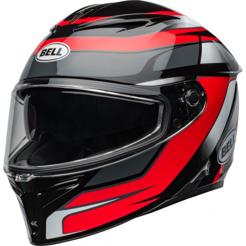 Casque BELL Lithium Mips - Podium Gloss Black/Red