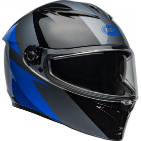 Casque BELL Lithium - Shear Gloss Gray/Blue