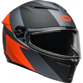 Casque BELL Lithium - Shear Matte Gray/Orange