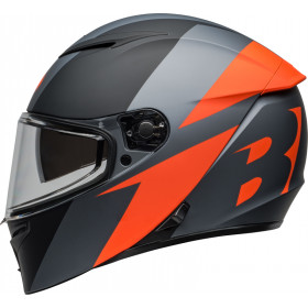 Casque BELL Lithium - Shear Matte Gray/Orange