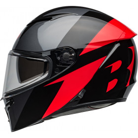 Casque BELL Lithium - Shear Gloss Metallic Gray/Red