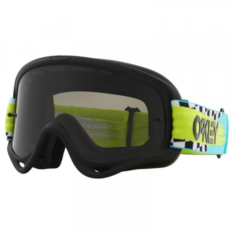 Masque OAKLEY O-Frame MX - TEAL CHECKS Dark Grey