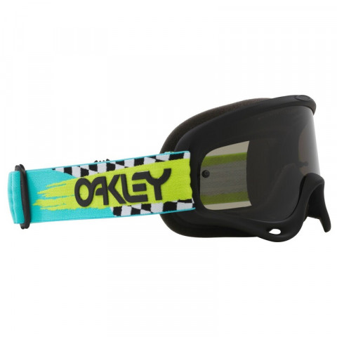 Masque OAKLEY O-Frame MX - TEAL CHECKS Dark Grey