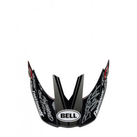 Visière BELL Moto-10 - Fasthouse DITD 25 Gloss Gray/Red