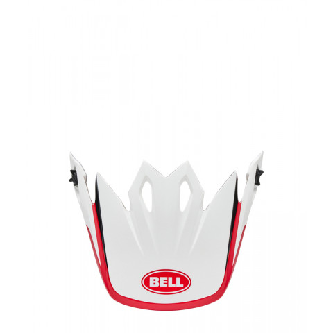 Visière BELL MX-9 Mips - Rift Red/White