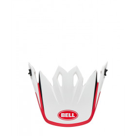 Visière BELL MX-9 Mips - Rift Red/White