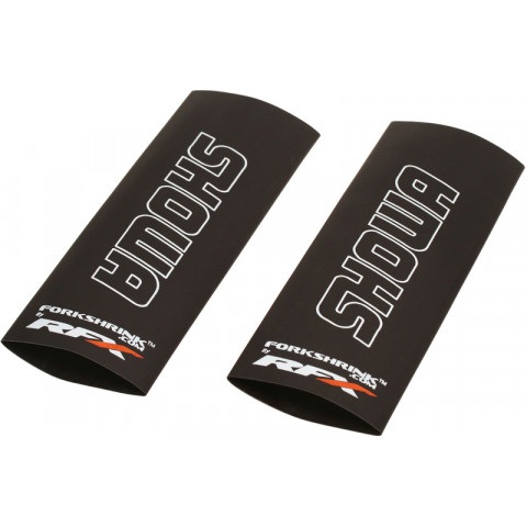 Protection de fourche supérieure RFX Race Series Forkshrink logo Showa - blanc