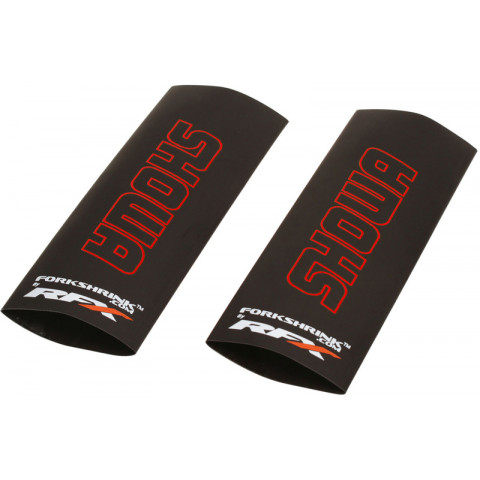 Protection de fourche supérieure RFX Race Series Forkshrink logo Showa - rouge