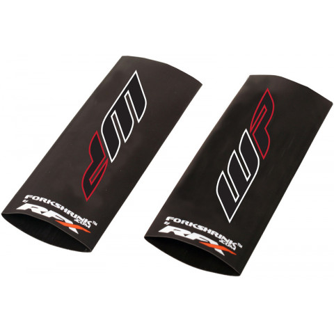 Protection de fourche supérieure RFX Race Series Forkshrink logo WP - blanc/rouge