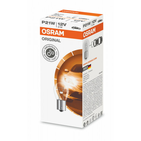 Ampoule OSRAM Original Line P21W 12V 21W - x10