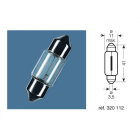 Ampoule OSRAM Original Line 12V 10W - x10