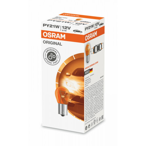 Ampoule OSRAM Original Line PY21W 12V 21W - x10