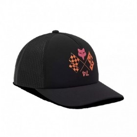 W RACE SPEC TRUCKER  HAT [BLK]