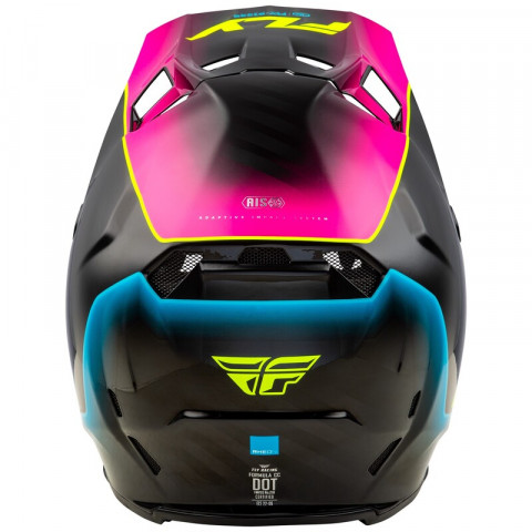 Casque FLY RACING Formula CC L.E. Underglow - gris/rose/bleu