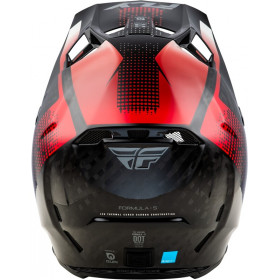 Casque FLY RACING Formula S Carbon Protocol - noir carbone/rouge